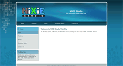 Desktop Screenshot of nixiestudio.com